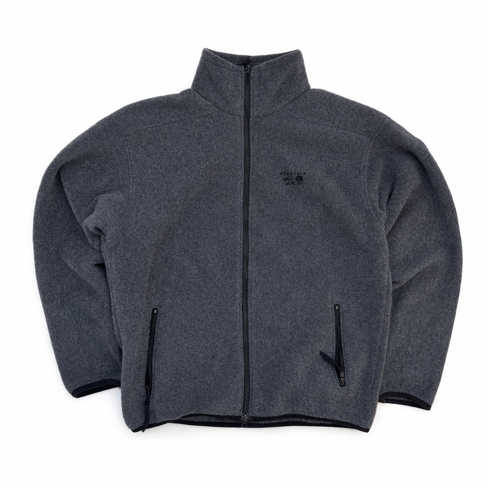 Vintage Mountain Hardwear USA Made Full Zip Fleece Jacket XL YKK Zip Gorpcor